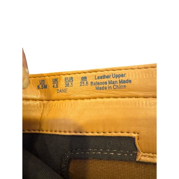 Naturalizer Dane Womens Riding Boots 6.5M Brown Leather Knee High Low Heel - Picture 5 of 10